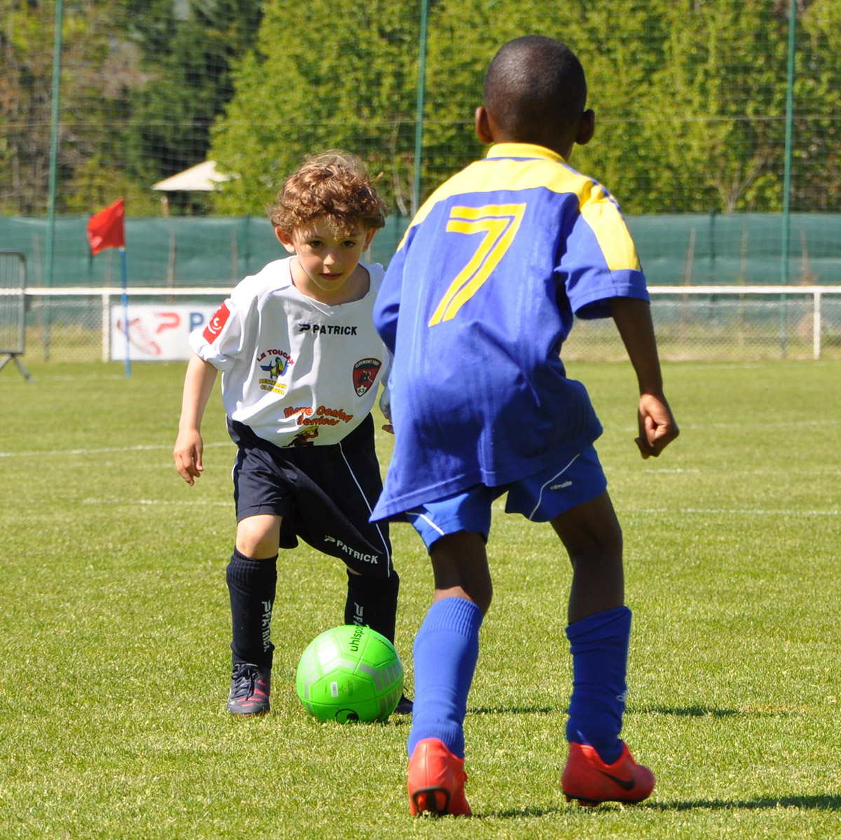 foot pour les enfants de 4 ans