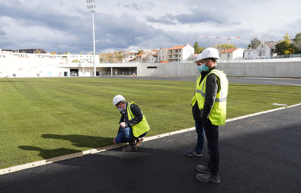 La Direction du Clermont Foot 63 en visite au Stade ...