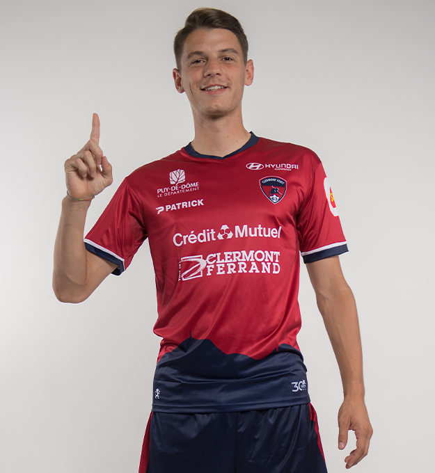 Maillot Domicile Adulte 2020 2021 Clermont Foot